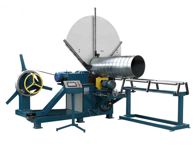 风管生产线中螺旋风管的用途 风管生产线中螺旋风管的用途